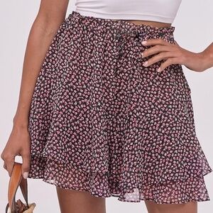 Midi Skirt with Skort